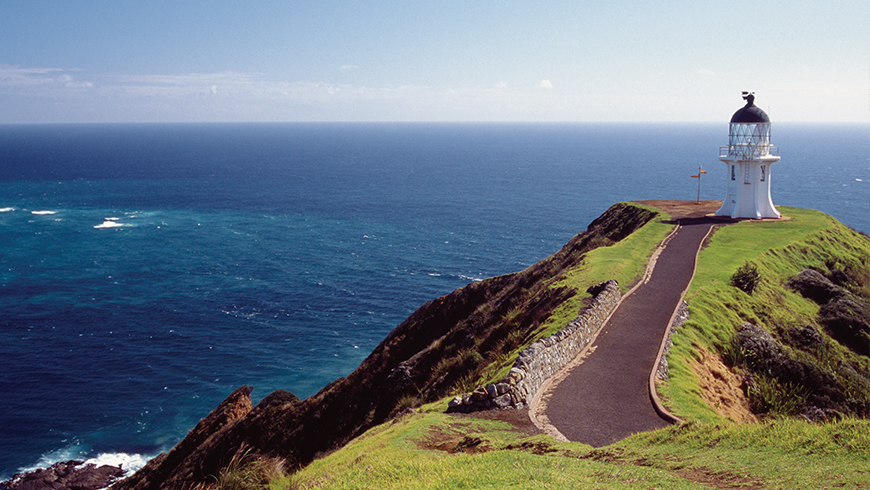 Cape Reinga, northern tip of the North Island.