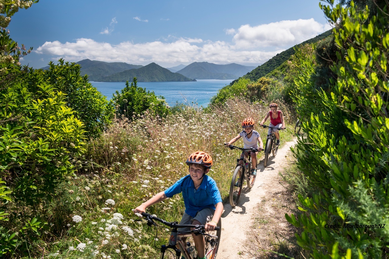 Bikes on Snout Track