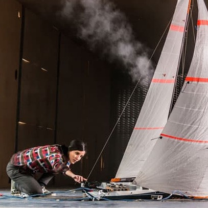 Fixing model yacht