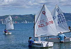 People on a boat who are doing an activity together to meet people