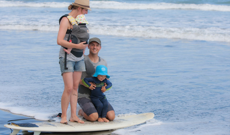 Ewan Ross and family