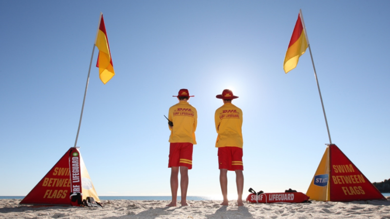 Lifeguard flags