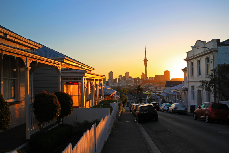 Ponsonby, a suburb in central Auckland