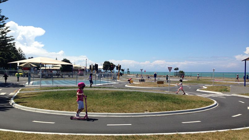 Children playing in Hawke's Bay